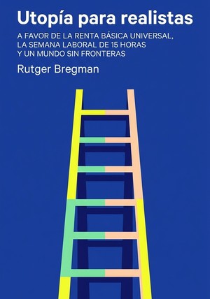 Portada del libro Utopía para realistas, de Rutger Bregman — resumen crítico y reseña en 12min
