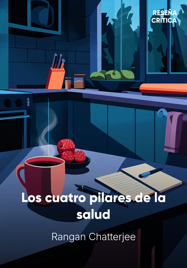 Portada del libro Los cuatro pilares de la salud, de Rangan Chatterjee — resumen crítico y reseña en 12min