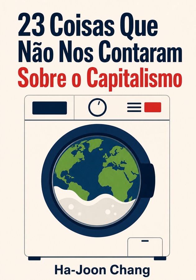 Capa do livro 23 Coisas Que Não Nos Contaram Sobre o Capitalismo, de Ha-Joon Chang — resumo e resenha crítica no 12min