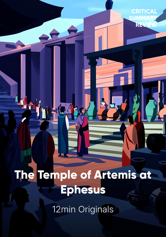 Book cover of The Temple of Artemis at Ephesus by 12min Originals — critical summary review on 12min