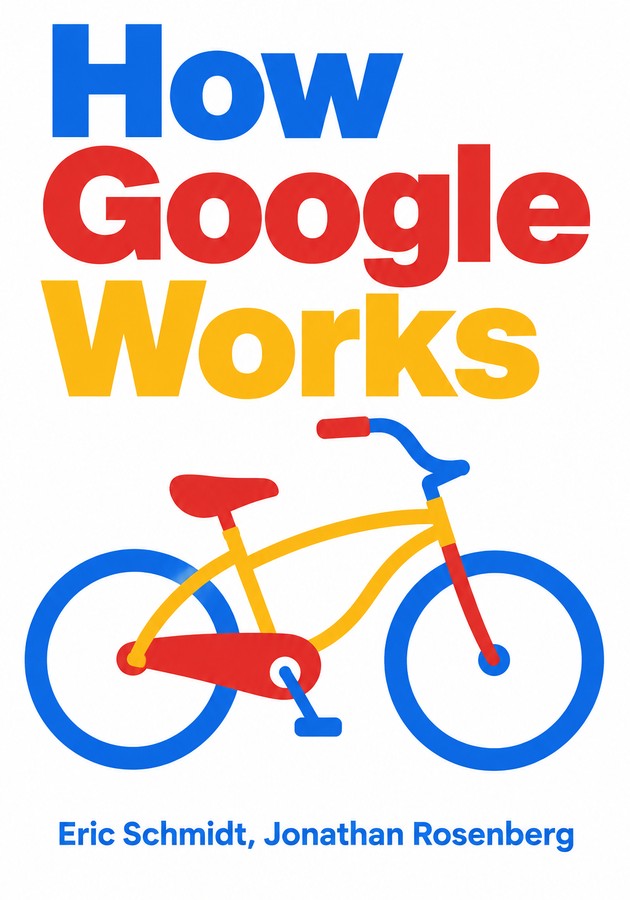 Book cover of How Google Works by Eric Schmidt & Jonathan Rosenberg — critical summary review on 12min