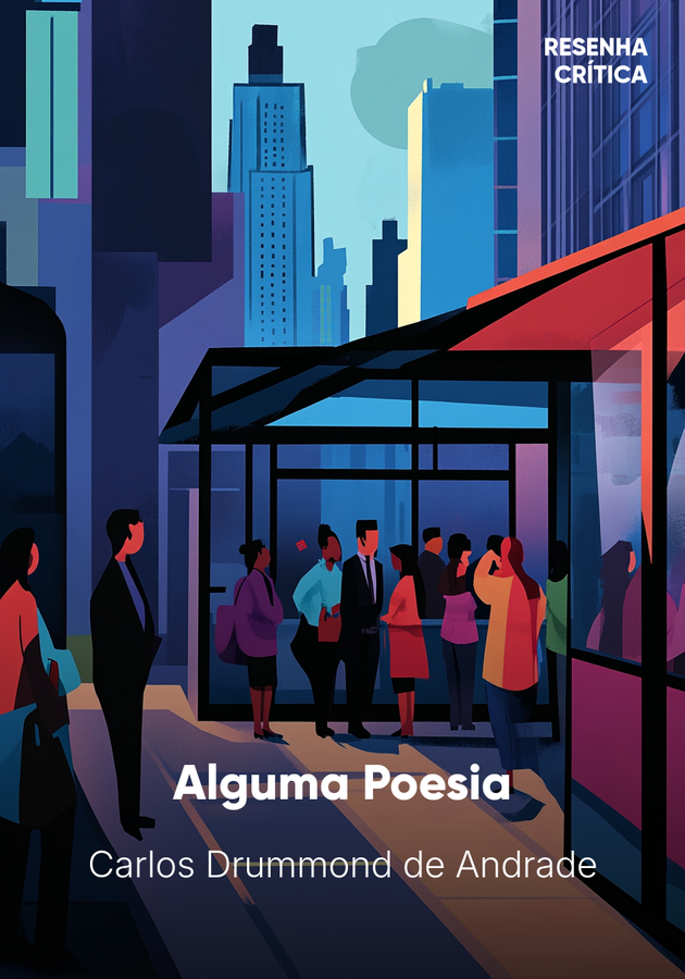 Capa do livro Alguma Poesia, de Carlos Drummond de Andrade — resumo e resenha crítica no 12min