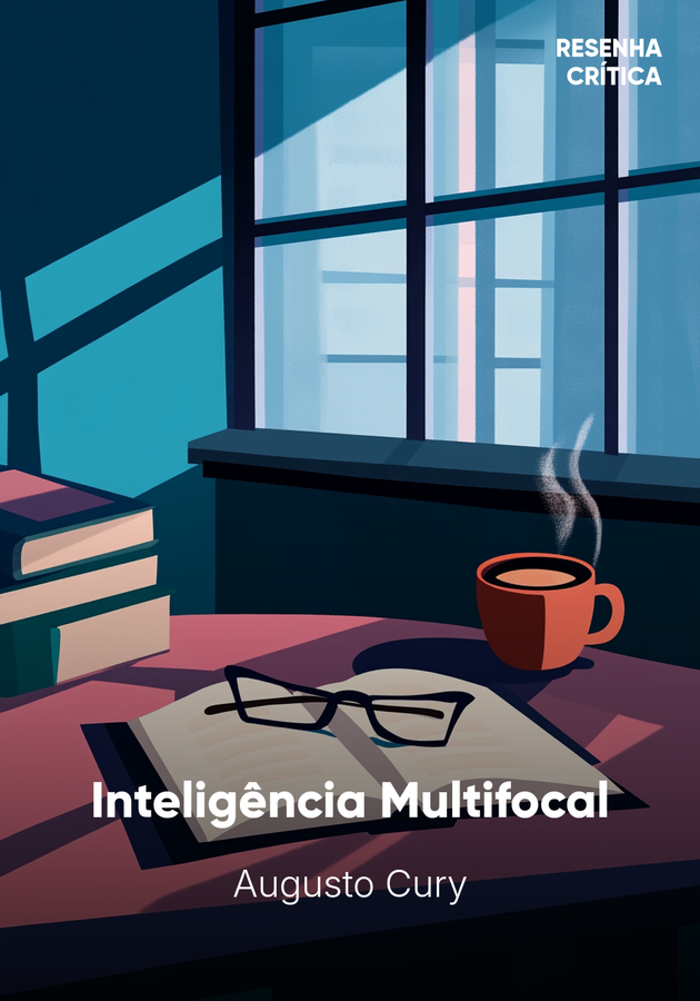 Capa do livro Inteligência Multifocal, de Augusto Cury — resumo e resenha crítica no 12min