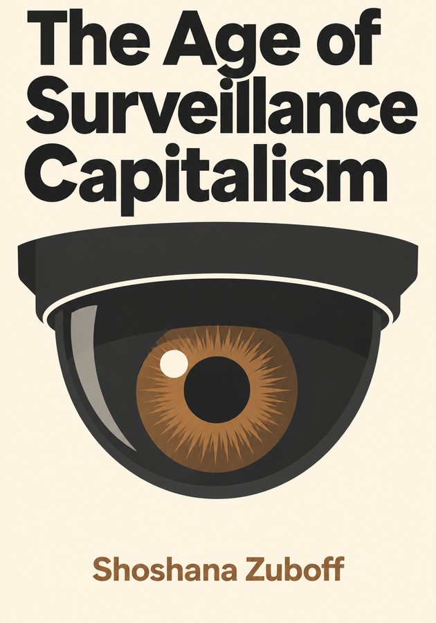 Book cover of The Age of Surveillance Capitalism by Shoshana Zuboff — critical summary review on 12min