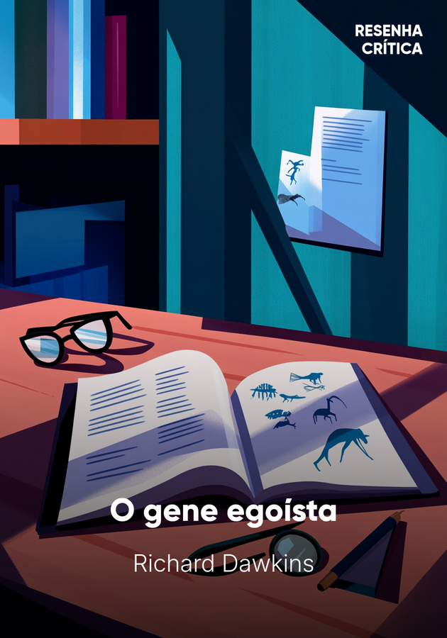 Capa do livro O gene egoísta, de Richard Dawkins — resumo e resenha crítica no 12min