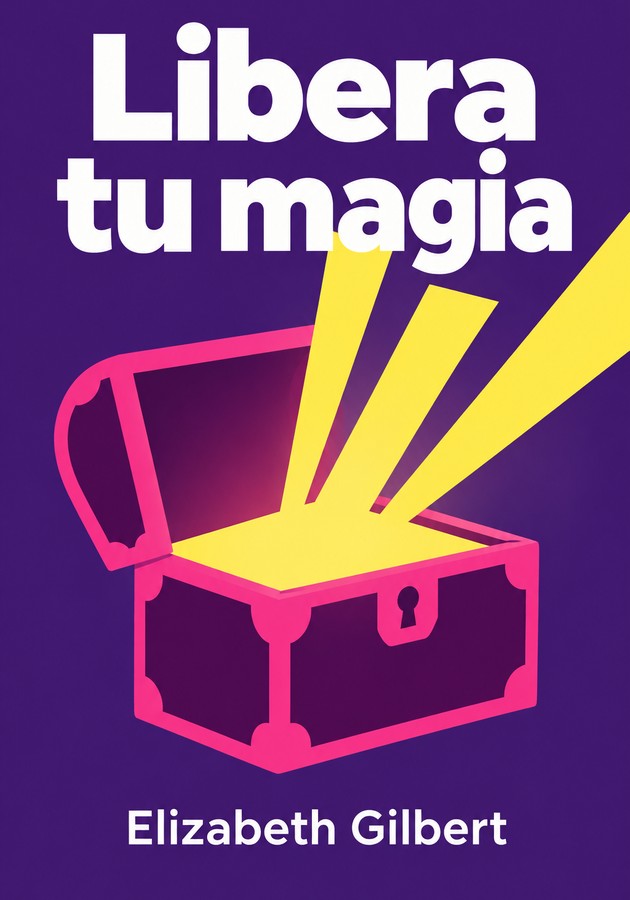 Portada del libro Libera tu magia, de Elizabeth Gilbert — resumen crítico y reseña en 12min