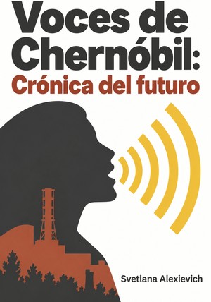 Book cover of Voces de Chernóbil: Crónica del futuro by Svetlana Alexievich — critical summary review on 12min