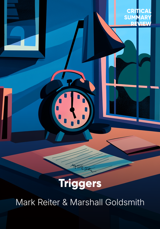 Book cover of Triggers by Marshall Goldsmith — critical summary review on 12min