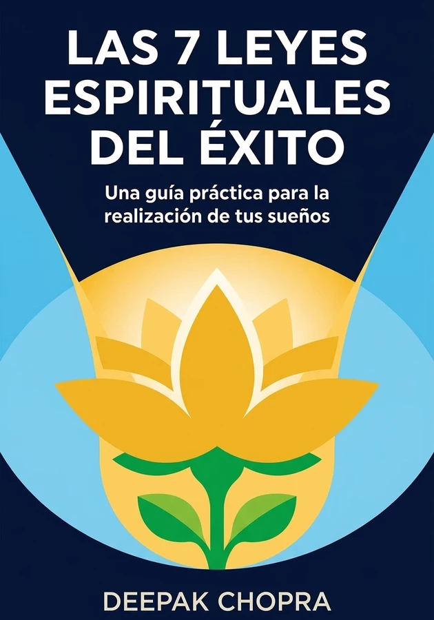 Portada del libro Las 7 leyes espirituales del éxito, de Deepak Chopra — resumen crítico y reseña en 12min