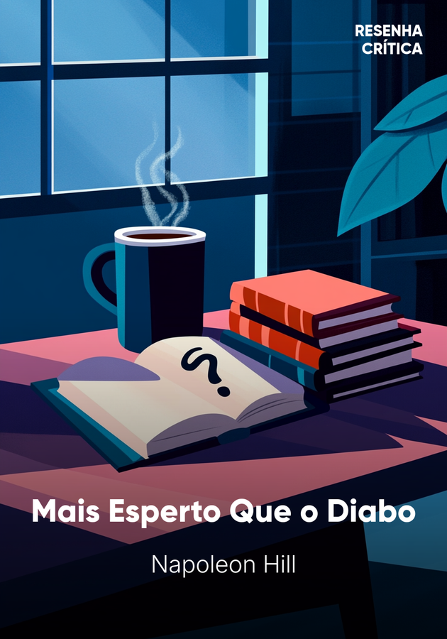 Capa do livro Mais Esperto Que o Diabo, de Napoleon Hill — resumo e resenha crítica no 12min
