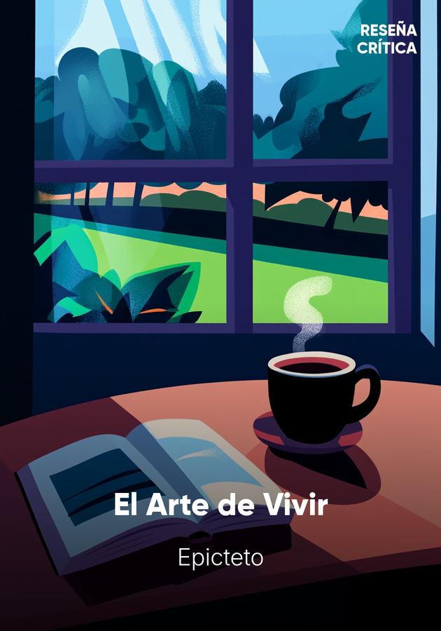 Portada del libro El Arte de Vivir, de Epicteto — resumen crítico y reseña en 12min
