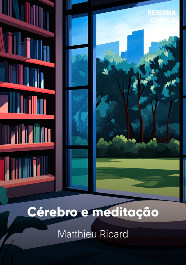 Capa do livro Cérebro e meditação, de Matthieu Ricard — resumo e resenha crítica no 12min