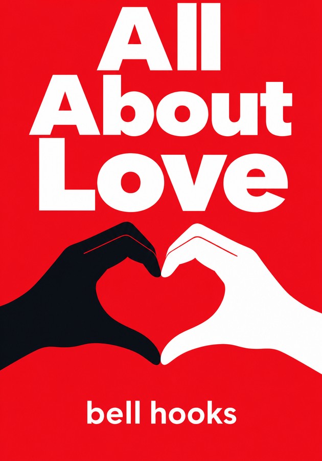 Book cover of All About Love by bell hooks — critical summary review on 12min