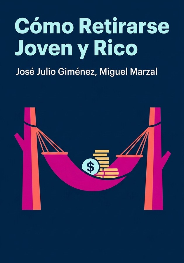 Portada del libro Cómo Retirarse Joven y Rico , de José Julio Giménez & Miguel Marzal — resumen crítico y reseña en 12min