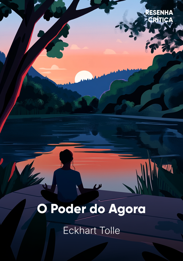 Capa do livro O Poder do Agora, de Eckhart Tolle — resumo e resenha crítica no 12min