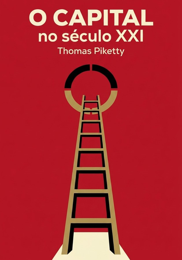 Capa do livro O Capital no Século XXI, de Thomas Piketty — resumo e resenha crítica no 12min