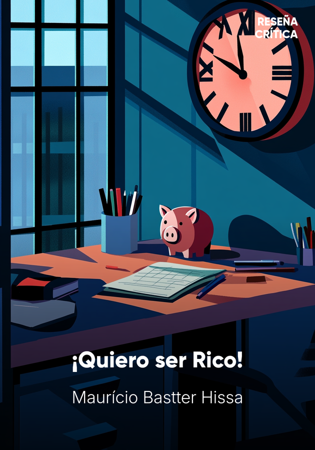 Portada del libro ¡Quiero ser Rico!, de Maurício Bastter Hissa — resumen crítico y reseña en 12min
