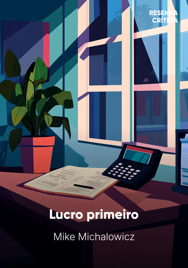 Capa do livro Lucro primeiro, de Mike Michalowicz — resumo e resenha crítica no 12min