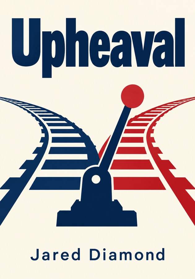 Book cover of Upheaval by Jared Diamond — critical summary review on 12min