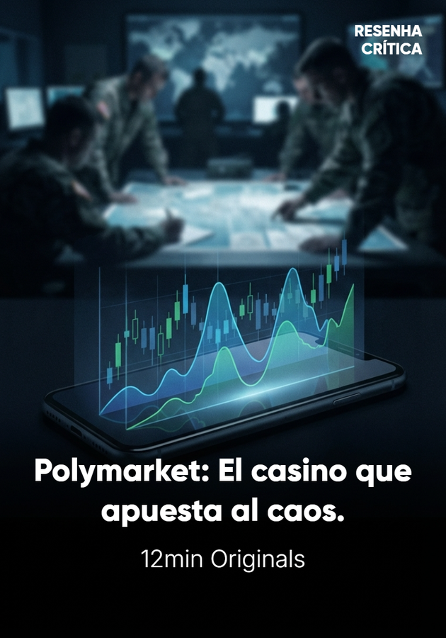 Portada del libro Polymarket: El casino que apuesta al caos., de 12min Originals — resumen crítico y reseña en 12min