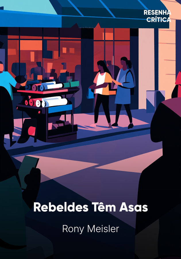 Capa do livro Rebeldes Têm Asas, de Rony Meisler — resumo e resenha crítica no 12min