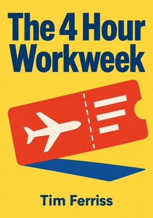 Book cover of The 4 Hour Workweek by Tim Ferriss — critical summary review on 12min