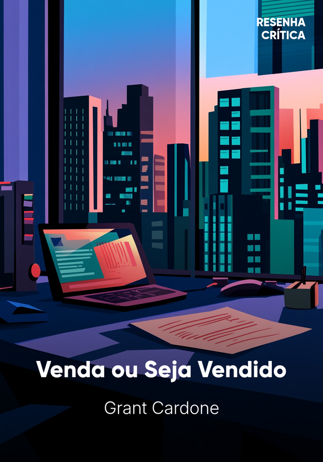 Capa do livro Venda ou Seja Vendido, de Grant Cardone — resumo e resenha crítica no 12min