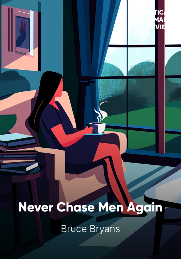 Book cover of Never Chase Men Again by Bruce Bryans — critical summary review on 12min