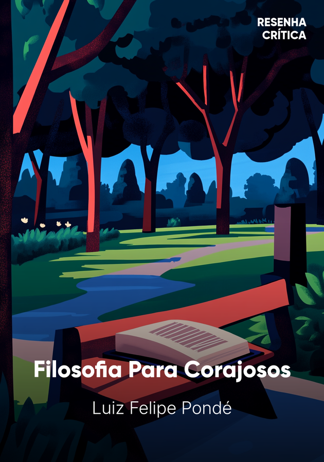 Capa do livro Filosofia Para Corajosos, de Luiz Felipe Pondé — resumo e resenha crítica no 12min