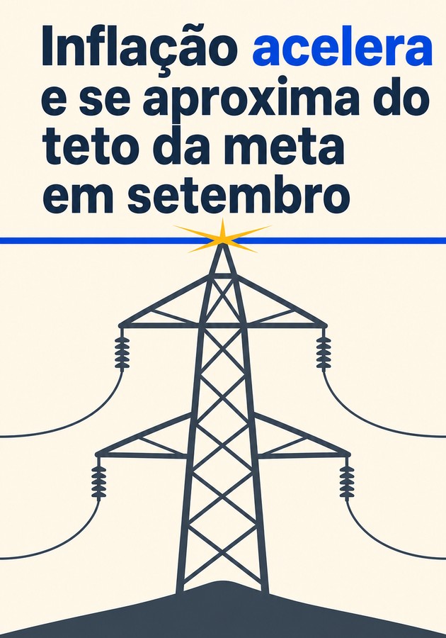 Capa do livro Inflação acelera e se aproxima do teto da meta em setembro, de 12min Originals — resumo e resenha crítica no 12min