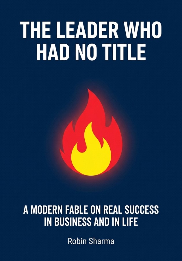 Capa do livro The leader who had no title, de Robin Sharma — resumo e resenha crítica no 12min