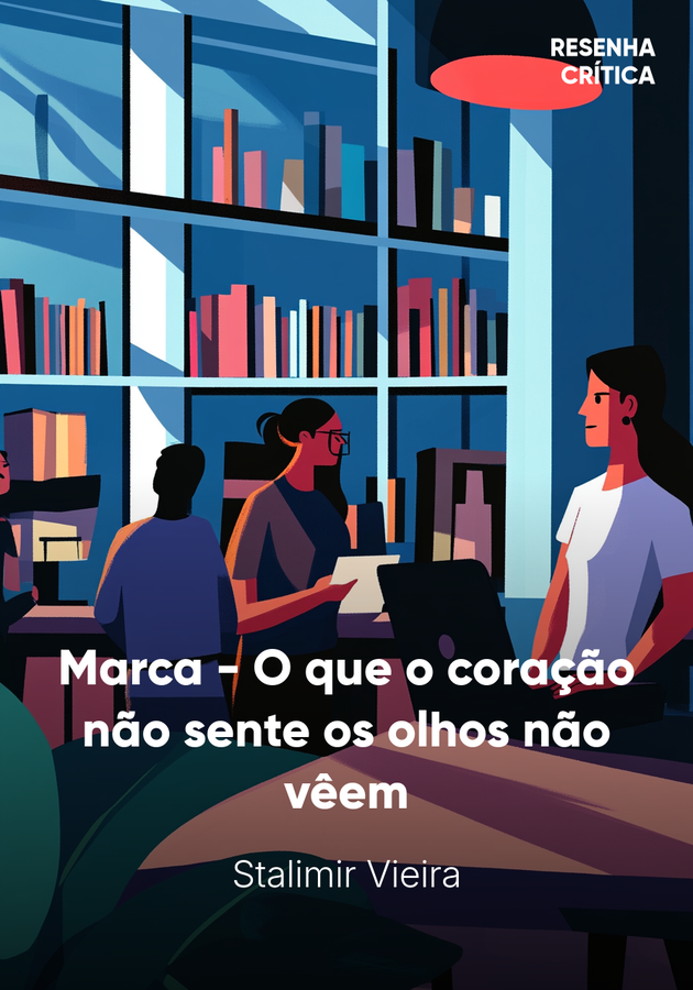 Capa do livro Marca - O que o coração não sente os olhos não vêem, de Stalimir Vieira — resumo e resenha crítica no 12min