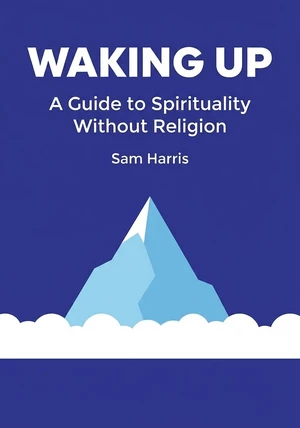 Book cover of Waking Up by Sam Harris — critical summary review on 12min