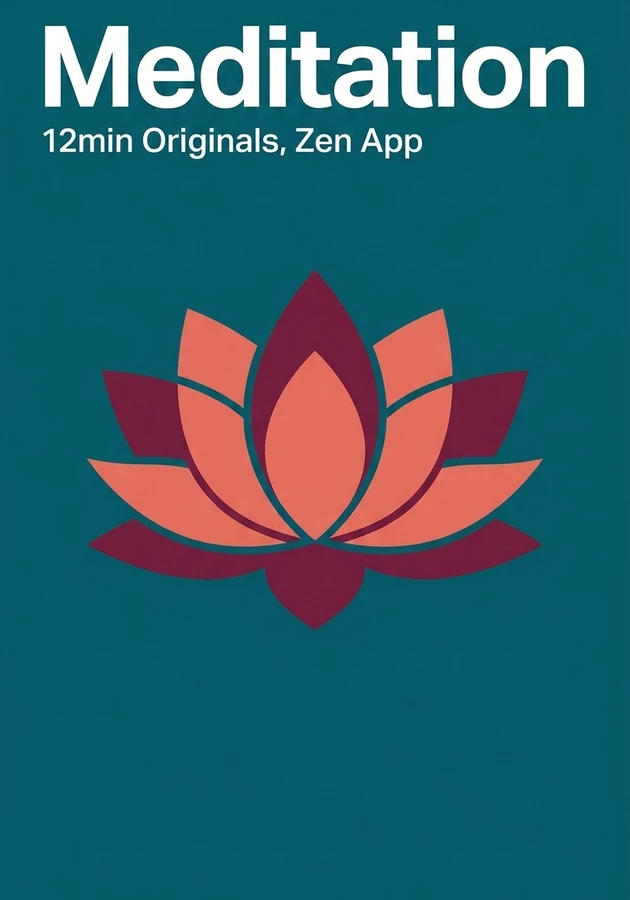Book cover of Meditation by 12min Originals — critical summary review on 12min