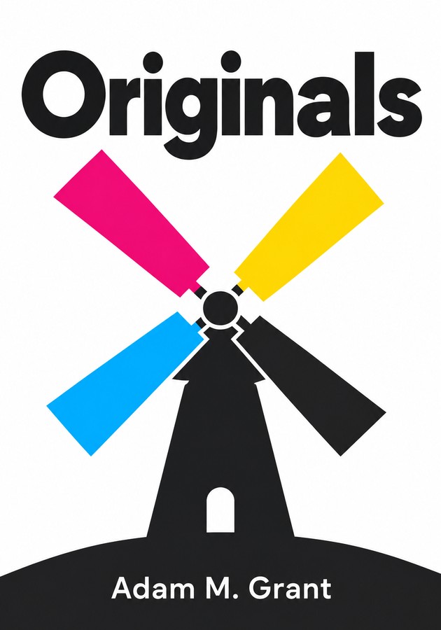 Book cover of Originals by Adam M. Grant — critical summary review on 12min