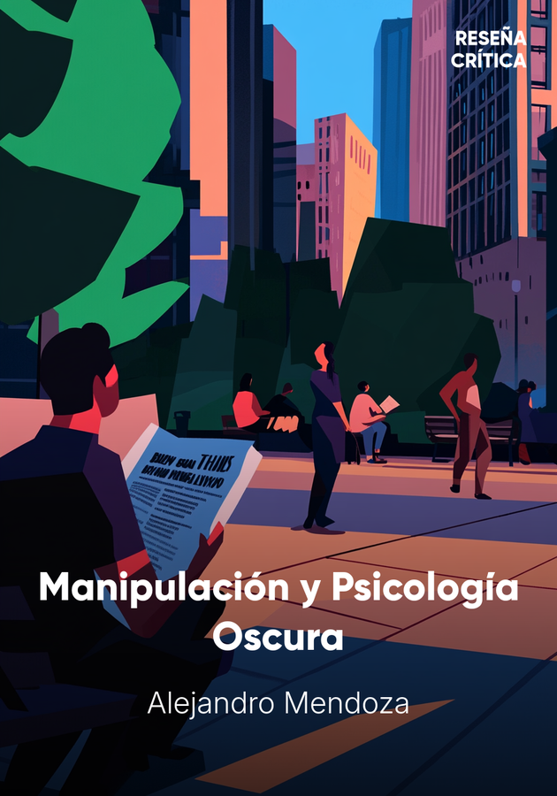 Portada del libro Manipulación y Psicología Oscura, de Alejandro Mendoza — resumen crítico y reseña en 12min