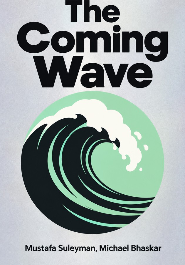 Book cover of The Coming Wave by Mustafa Suleyman & Michael Bhaskar — critical summary review on 12min
