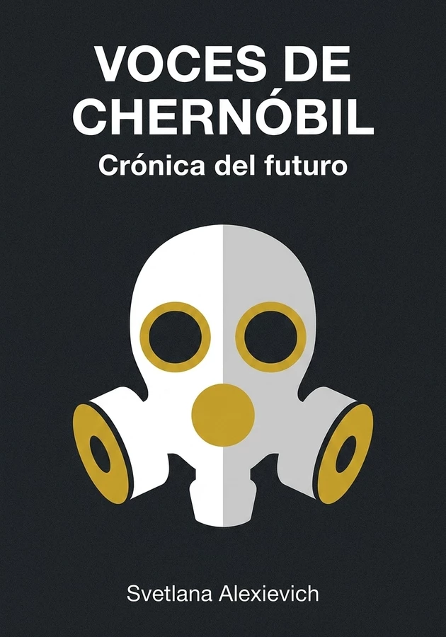 Portada del libro Voces de Chernóbil: Crónica del futuro, de Svetlana Alexievich — resumen crítico y reseña en 12min