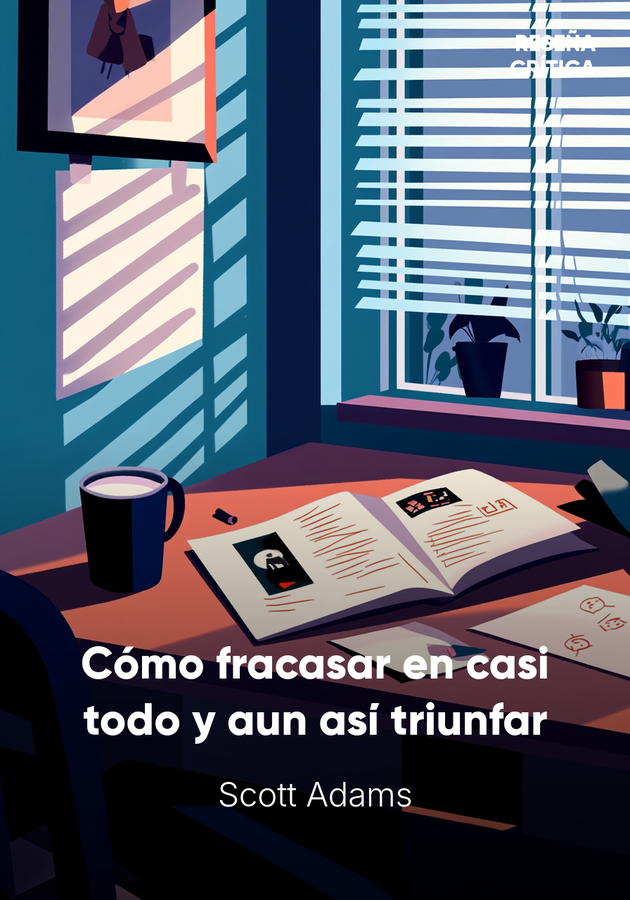 Portada del libro Cómo fracasar en casi todo y aun así triunfar, de Scott Adams — resumen crítico y reseña en 12min