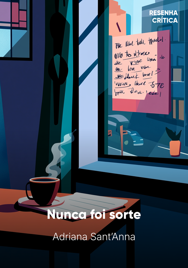 Capa do livro Nunca foi sorte, de Adriana Sant’Anna — resumo e resenha crítica no 12min