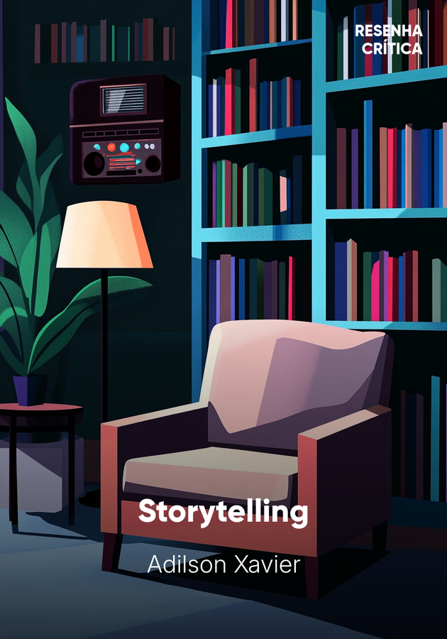 Capa do livro Storytelling: histórias que deixam marcas, de Adilson Xavier — resumo e resenha crítica no 12min