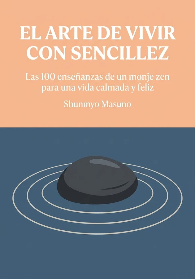 Portada del libro El arte de vivir con sencillez, de Shunmyo Masuno — resumen crítico y reseña en 12min