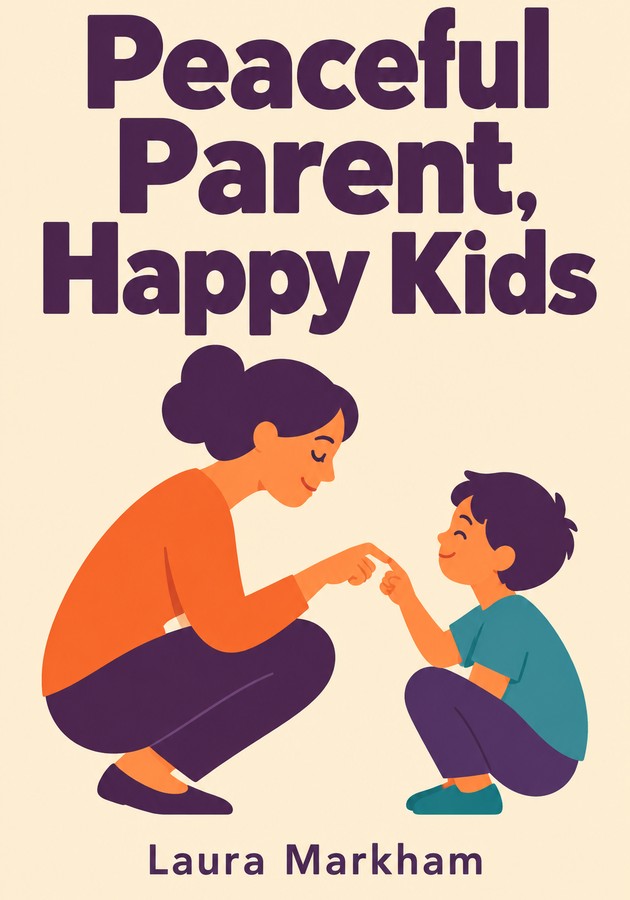 Book cover of Peaceful Parent, Happy Kids by Laura Markham — critical summary review on 12min