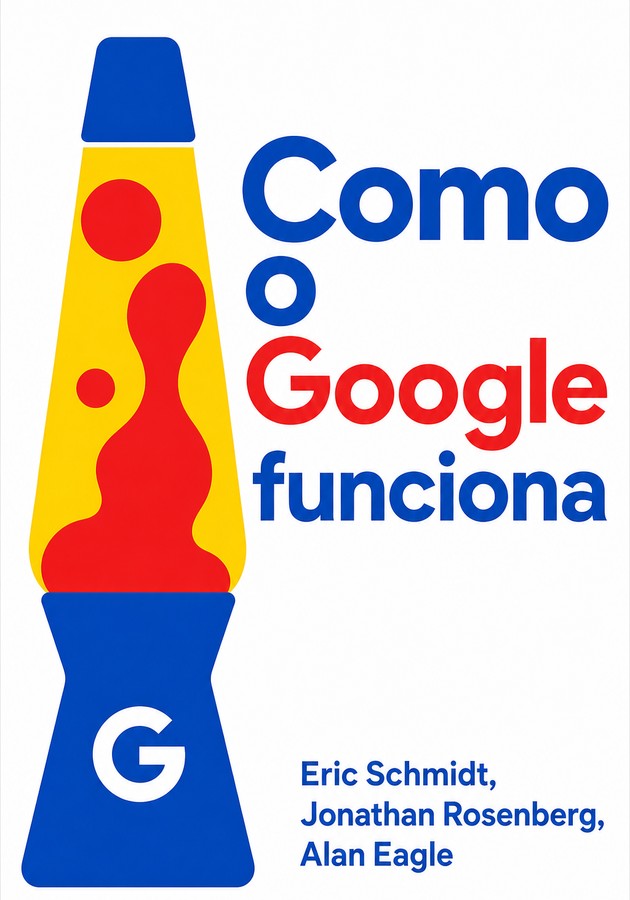 Capa do livro Como o Google funciona, de Alan Eagle & Eric Schmidt & Jonathan Rosenberg — resumo e resenha crítica no 12min