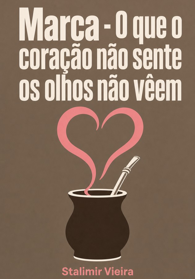 Capa do livro Marca - O que o coração não sente os olhos não vêem, de Stalimir Vieira — resumo e resenha crítica no 12min