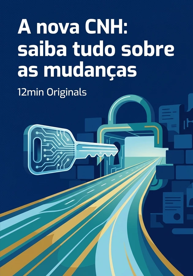 Capa do livro A nova CNH: saiba tudo sobre as mudanças, de 12min Originals — resumo e resenha crítica no 12min