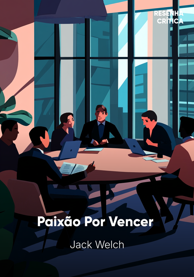 Capa do livro Paixão Por Vencer , de Jack Welch — resumo e resenha crítica no 12min