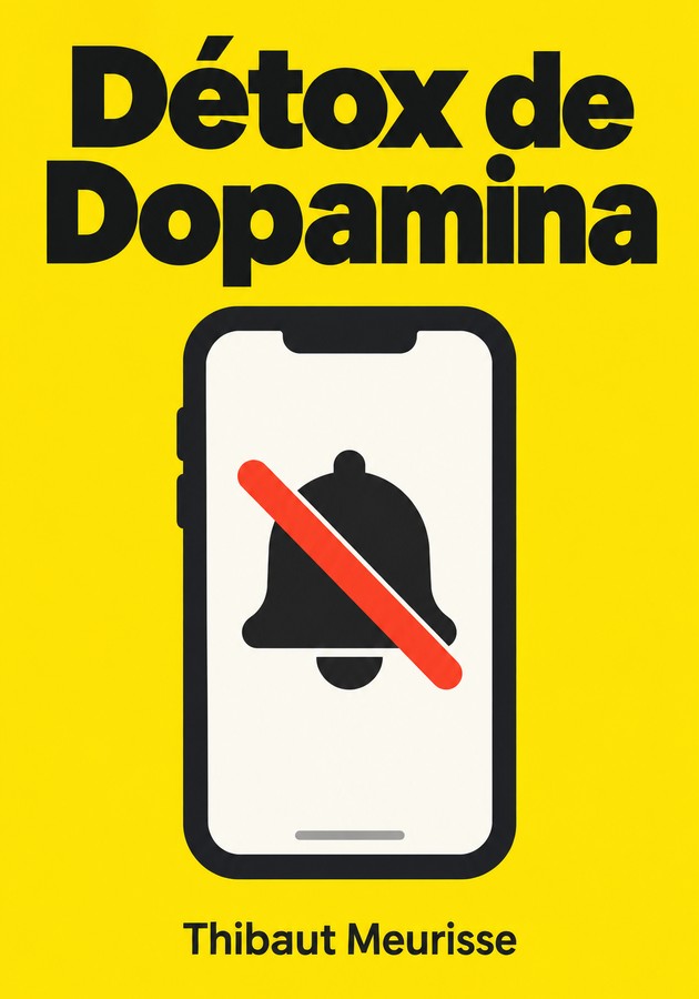 Portada del libro Détox de Dopamina, de Thibaut Meurisse — resumen crítico y reseña en 12min