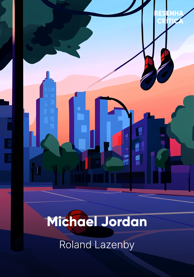 Capa do livro Michael Jordan, de Roland Lazenby — resumo e resenha crítica no 12min