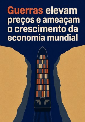 Capa do livro Guerras elevam preços e ameaçam o crescimento da economia mundial, de 12min Originals — resumo e resenha crítica no 12min